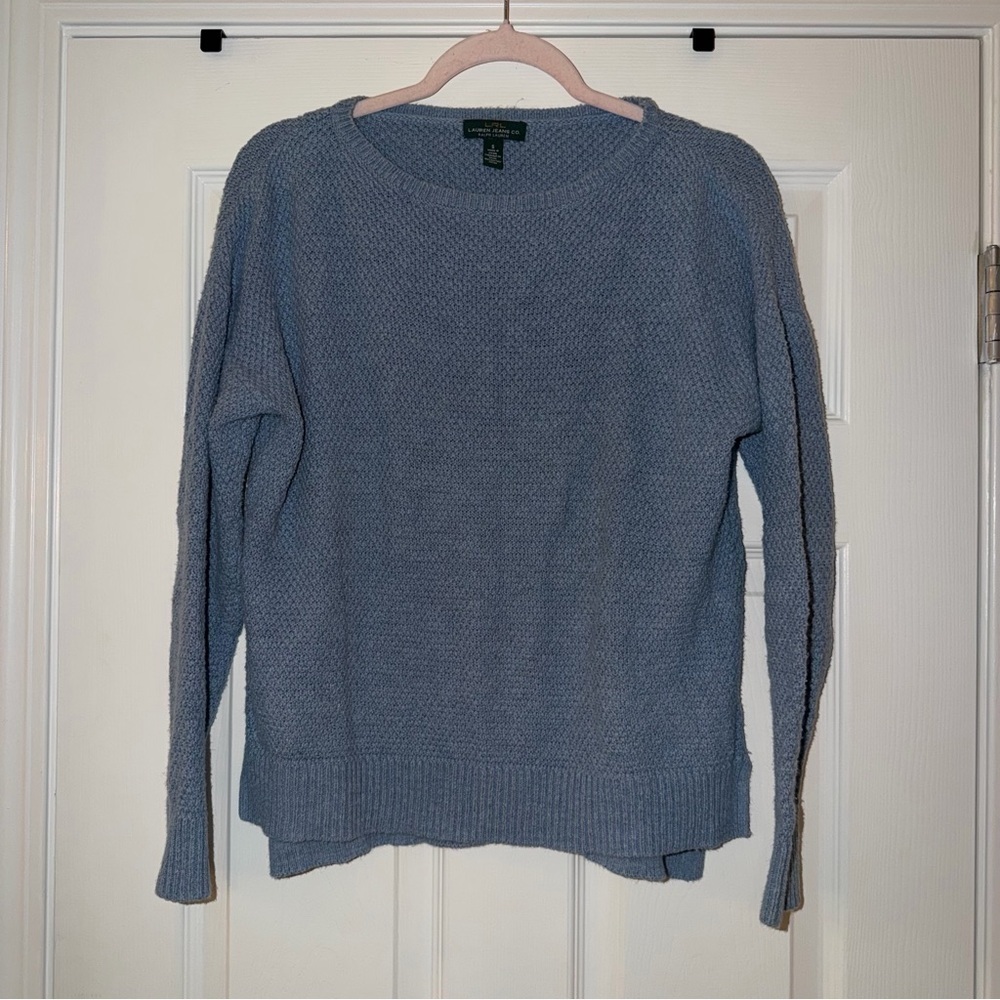 Ralph Lauren Blue Crew Neck Sweater